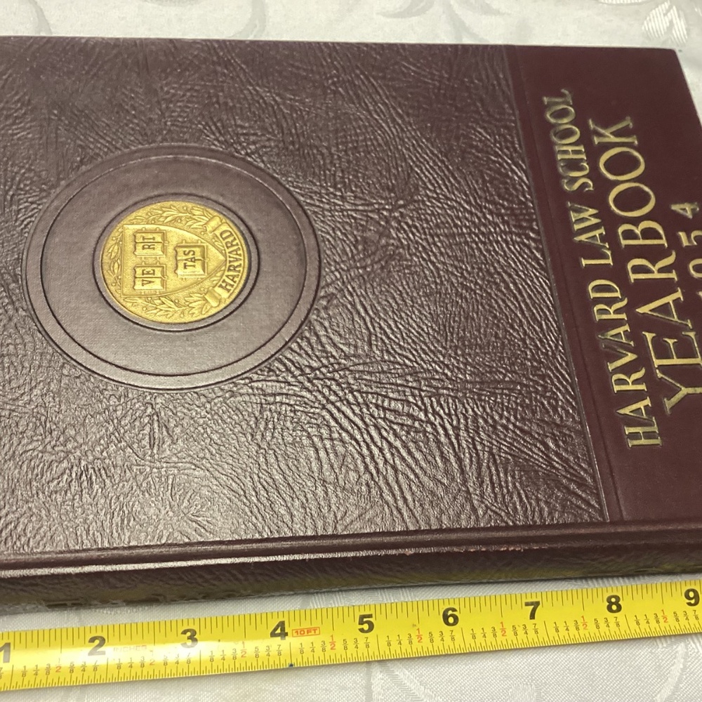 VINTAGE 1954. HARVARD  LAW SCHOOL. /YEAR BOOK - Picture 6 of 10